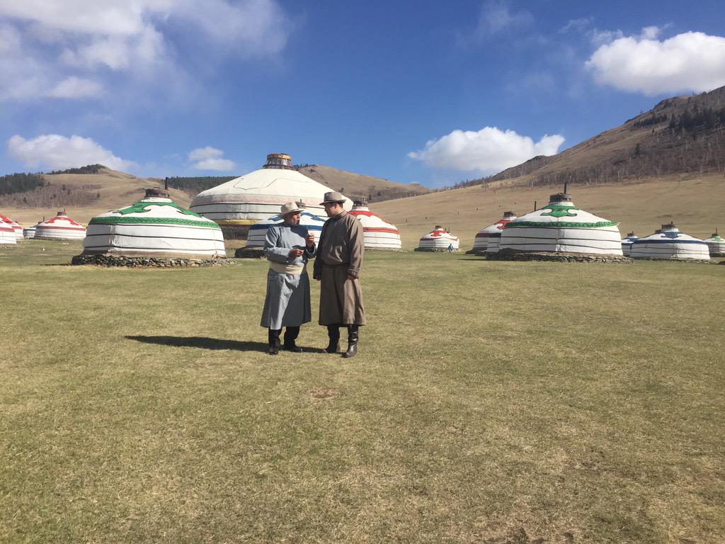 narendramodi's tweet photo. Colourful &amp; vibrant Mini Naadam Festival, in the midst of nature. http://t.co/9XmswwBMss