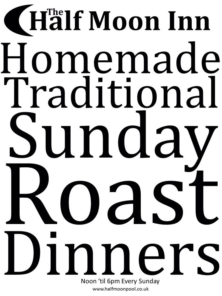 The very finest #SundayRoast &amp; our #awardwinning menu Noon 'til 6pm today. <a href="/LeedsNews/">Yorkshire Evening Post</a> <a href="/OtleyPubClub/">OtleyPubClub</a> <a href="/Pool_Wharfedale/">Pool-In-Wharfedale</a>