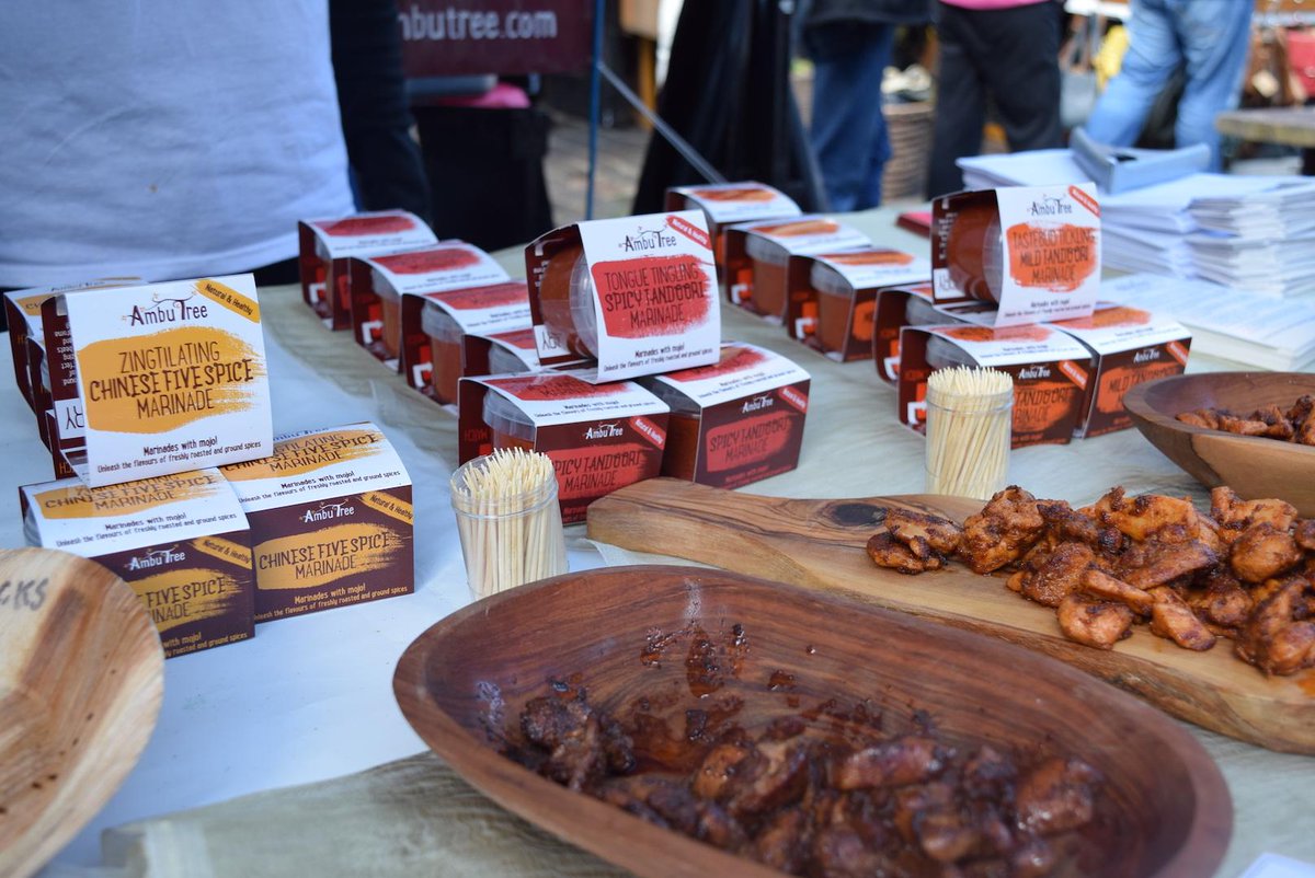 JubileeMarket1's tweet photo. #RT @CamdenMarket: #glutenfree Festival day2 #CamdenMarket #delicious #food #Market 4 every taste! #Spices @AmbuTree http://t.co/qq87PZTKfo