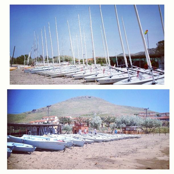 MWLemnos's tweet photo. Getting all the masts up. #mwmoment #letsgetsailing #LemnosVillage @mwholidays http://t.co/HMP7AYTox4