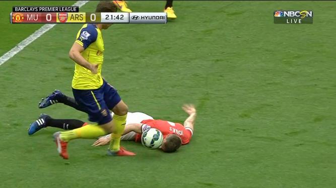 Brave header vs Arsenal