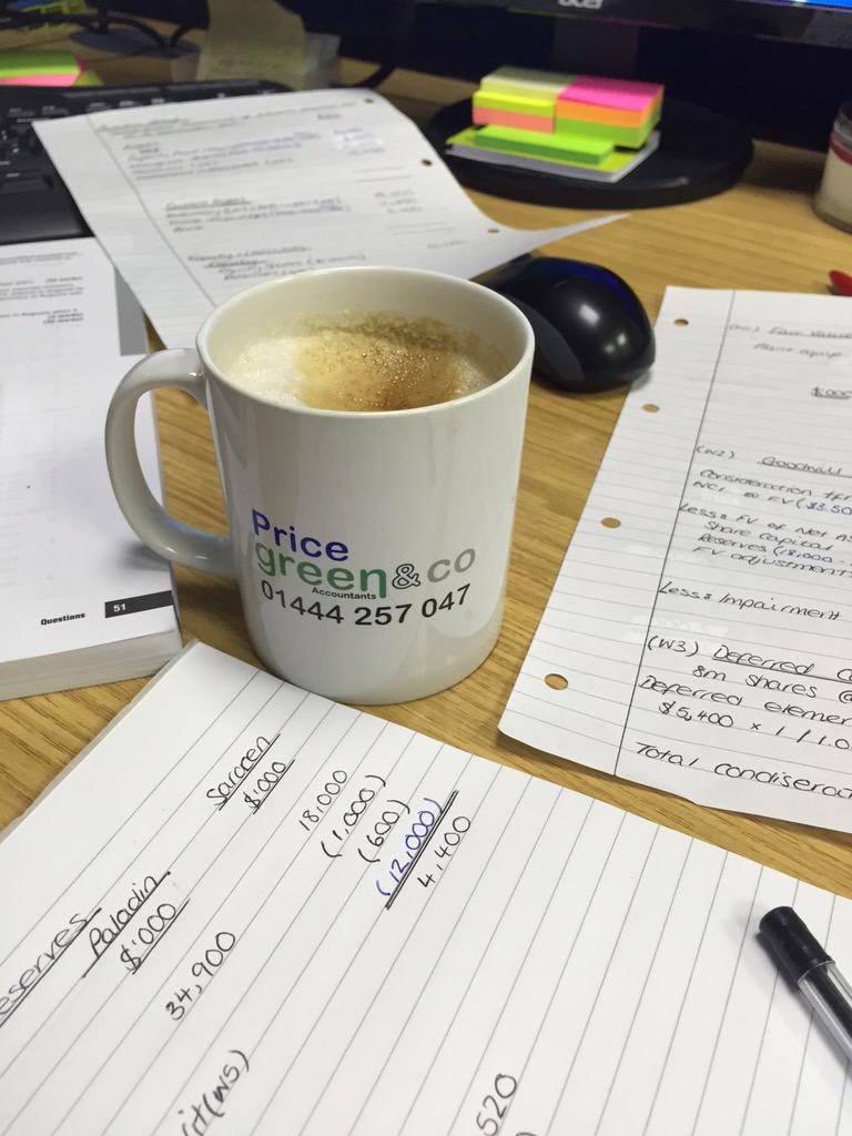 kimbooo_x's tweet photo. Today's study session has been kindly sponsored by coffee, lots of it! @ACCA_UK #ACCAF7 ☕️ http://t.co/RMOTHmgCIA