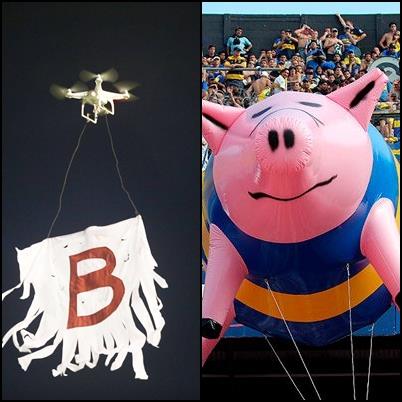 MarinaVolpe12's tweet photo. Mi #DroneDelDescenso es 4G y real a diferencia de tu chancho de pl��stico berreta @CARPoficial.
¡Aguante Boca Caretas! http://t.co/fGGw0bAuFp