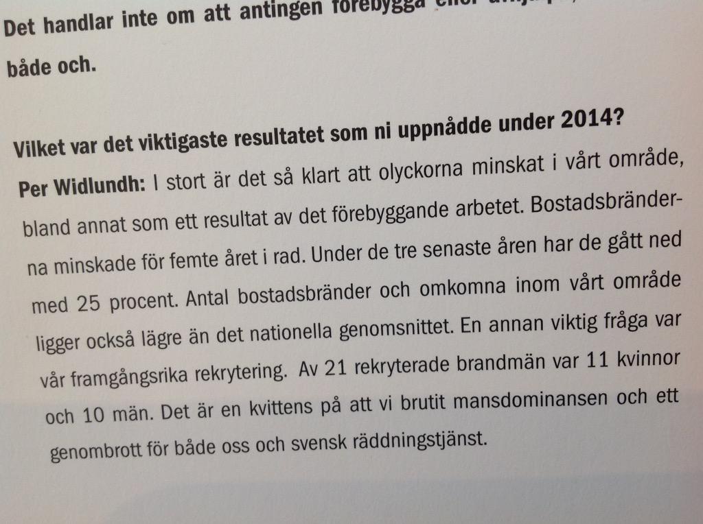 gunnarssonhanna's tweet photo. Alltså, heja Räddningstjänsten Syd! Hälften av nyanställda är kvinnor och massiva utbildningsinsatser! <3 @rtjsyd http://t.co/4vOA4KNhPa