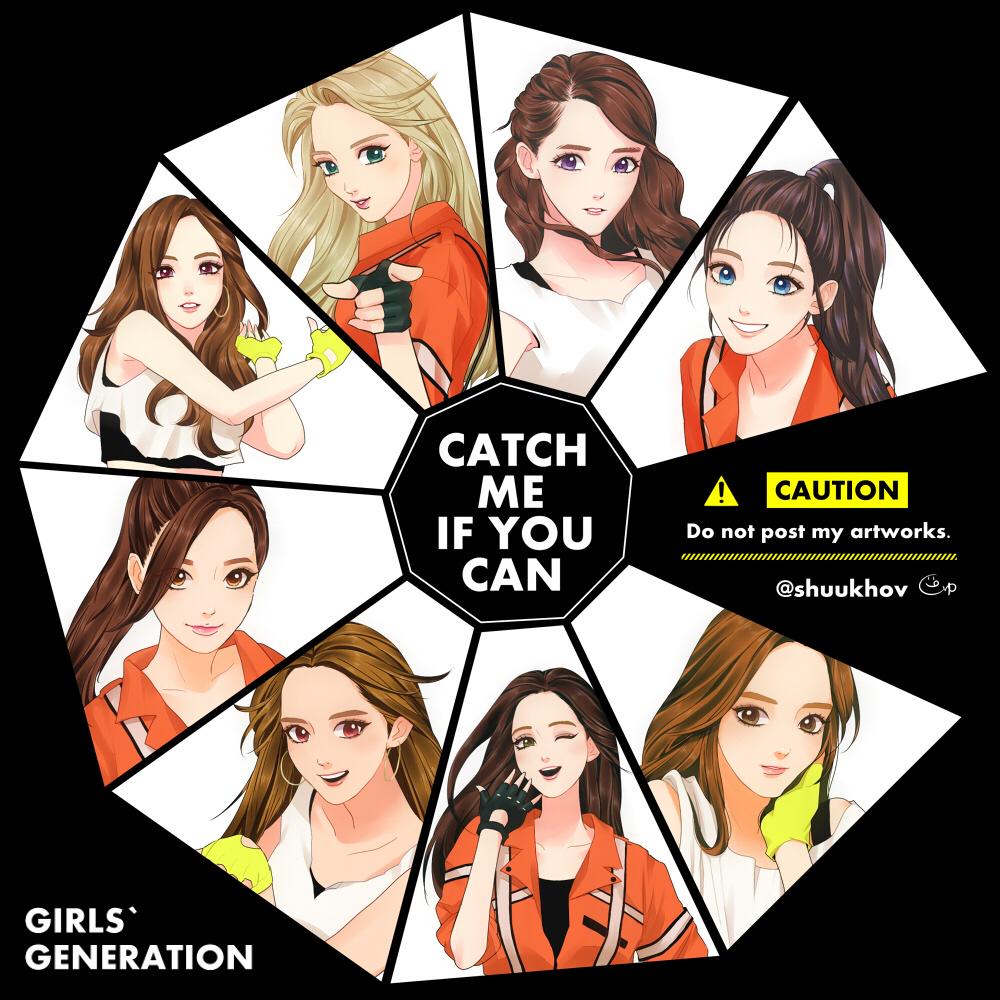 Shuukhov Fanart Catch Me If You Can 少女時代 Girlsgeneration 소녀시대 Snsdfanart Http T Co Gt9nmbeqhw