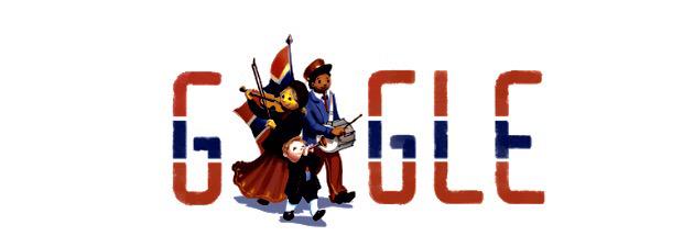 Hurra for 17.mai! Er det noe Google ikke får med seg?