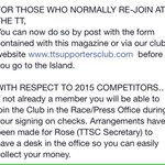 Photo by TT supporters club (@TTsupporters)