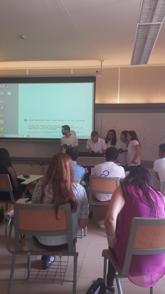 ElCherbini's tweet photo. Watching #otlob_herafy @auc_mfc @AUC_Business #ENTR4102 http://t.co/rP713ji0D7