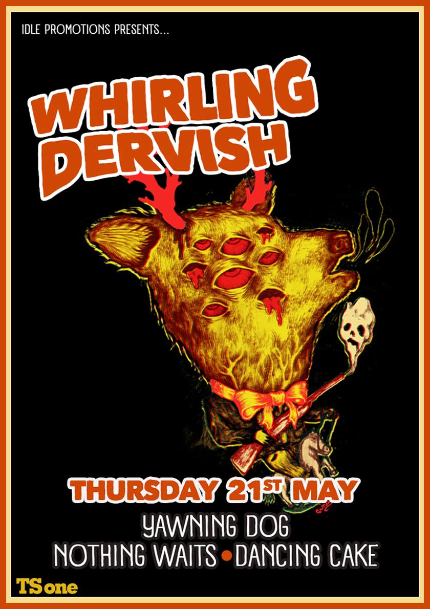 whirlingder's tweet photo. THIS WEEK - @Yawning_Dog / @Nothing_Waits / @dancingcakeband!!! http://t.co/RAsk2lMubp
@TSoneHome #boro #livemusic http://t.co/F3UHcgxxZ4