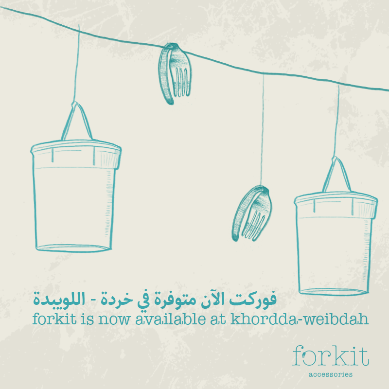 Forkitjo's tweet photo. Forkit is now stocking at @Khordda ,check them out,
!يمكنكم شراء منتجاتنا من خردة الآن
#amman #beamman #forkit http://t.co/IMhiEhAMQ9