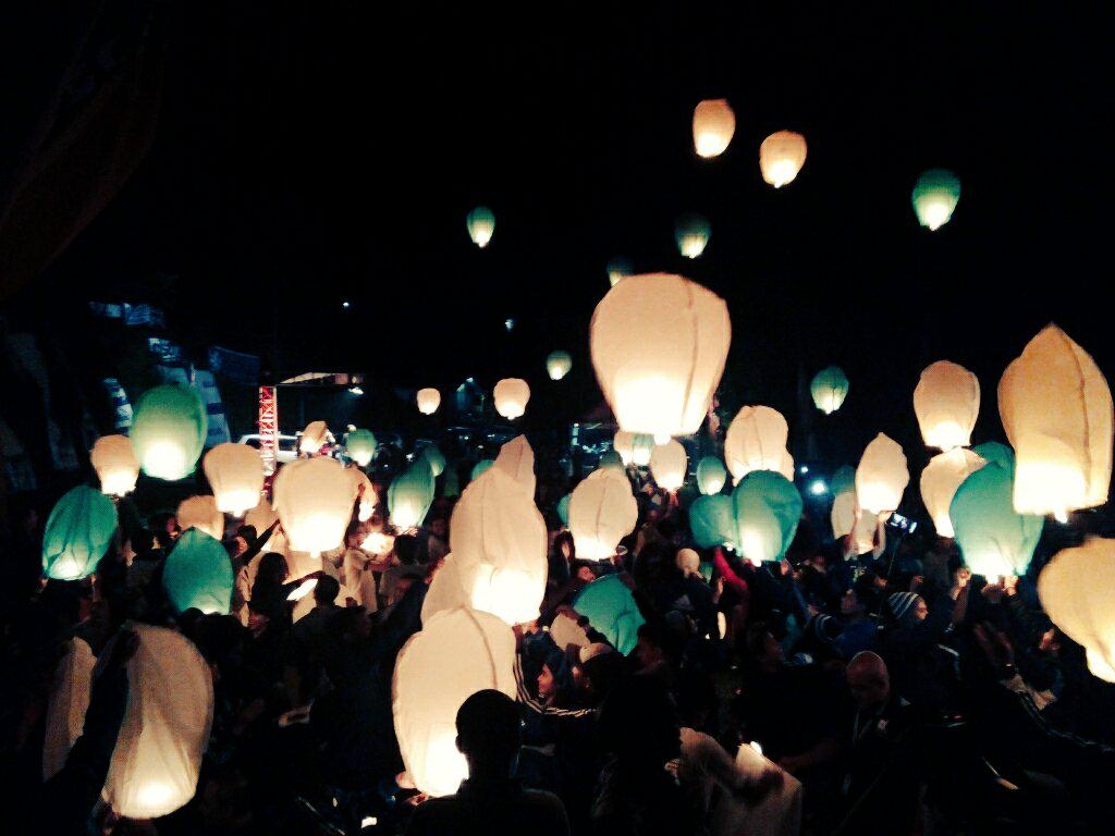 CISCkarawang's tweet image. Kemarin malem jam segini pelepasan lampion #meetnight2 #ciscwestjava