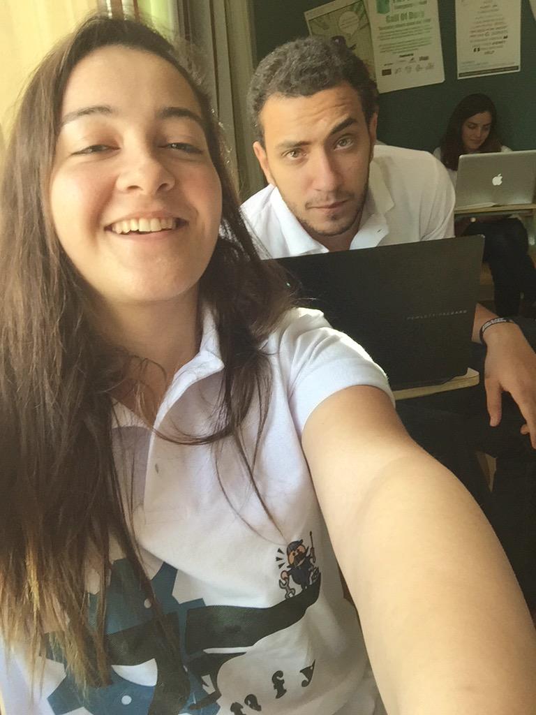 Nohaeissa2Emam's tweet photo. #Otlob7erafy presentation DONEEEEE!!! #Otlob7erafy #Otlob Follow us now @Otlob7erafyEG 😍😍 @AUC_MFA @AUC_Business http://t.co/DzWlMiSfLN
