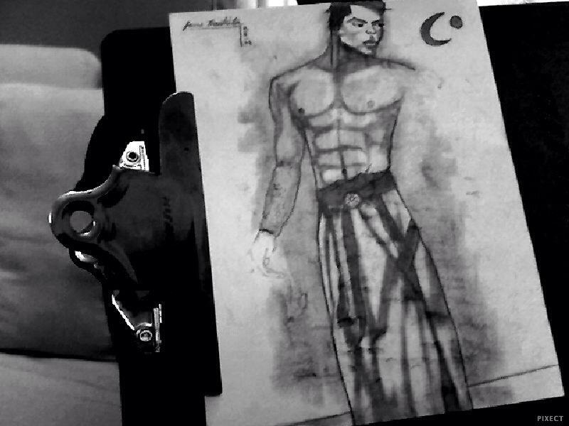 MelodeManga's tweet photo. Original swordsman from Melode #sketch #melode http://t.co/k2iRRRGUhm