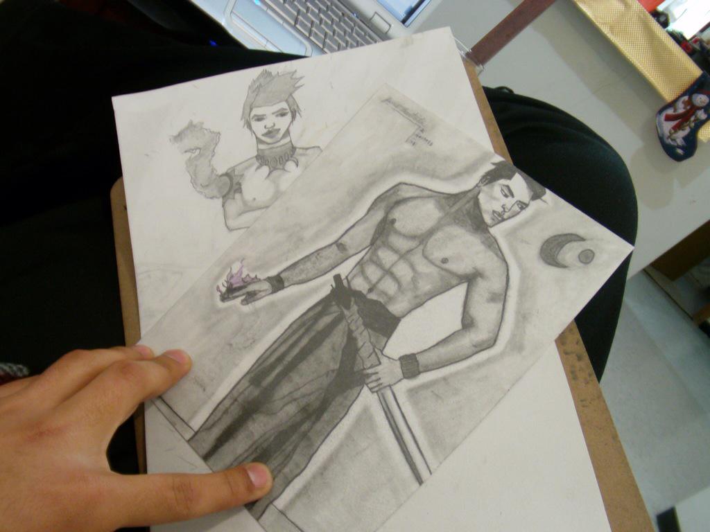 MelodeManga's tweet photo. Original swordsman from Melode #sketch #melode http://t.co/k2iRRRGUhm