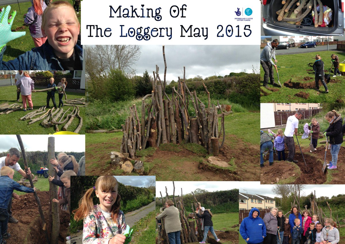 HeartOfCom's tweet photo. Lots of #digging on our second half of our #environmental workshops Making a #loggery @BigLotteryWales http://t.co/IhLxF9a2yz