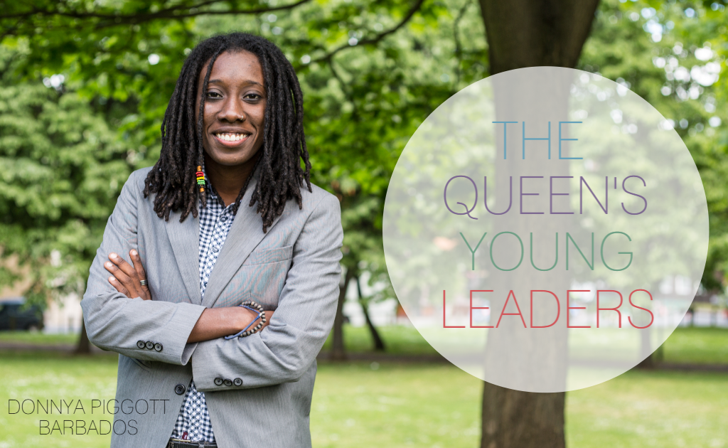 QueensLeaders's tweet photo. #QueensYoungLeaders @donnyapiggott is working with the LGBT community in Barbados #IDAHOT More http://t.co/gDVKi2exEk http://t.co/ehzHC0ZfUp