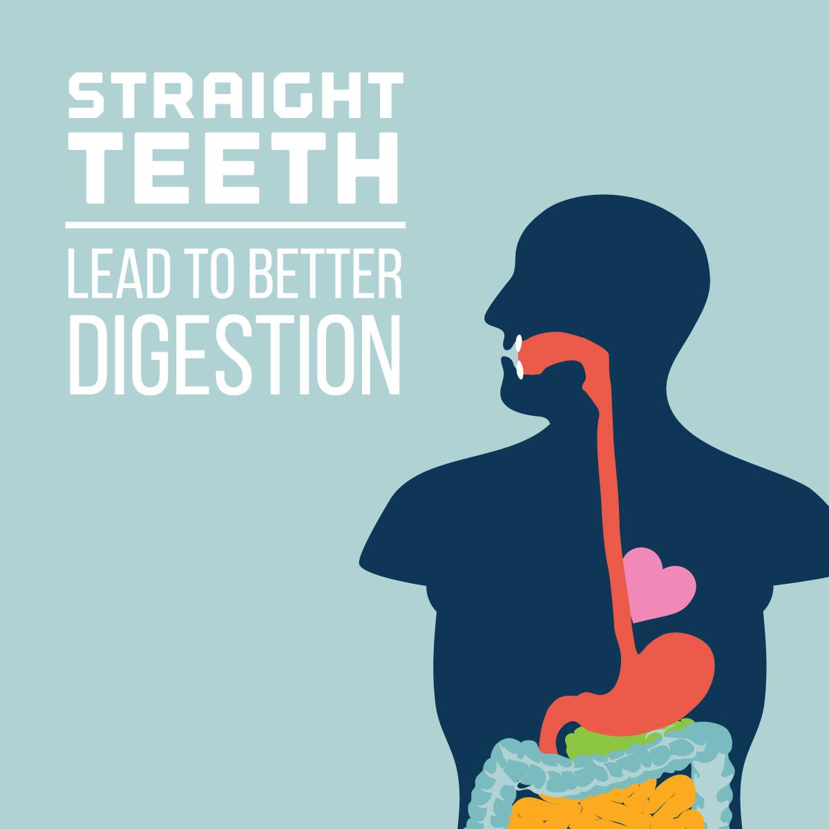 SchweigerDMD's tweet photo. IF YOU OFTEN GET INDIGESTION, your teeth may be part of the problem! Having straight teeth means better chewing a... http://t.co/sPYK7P91d9