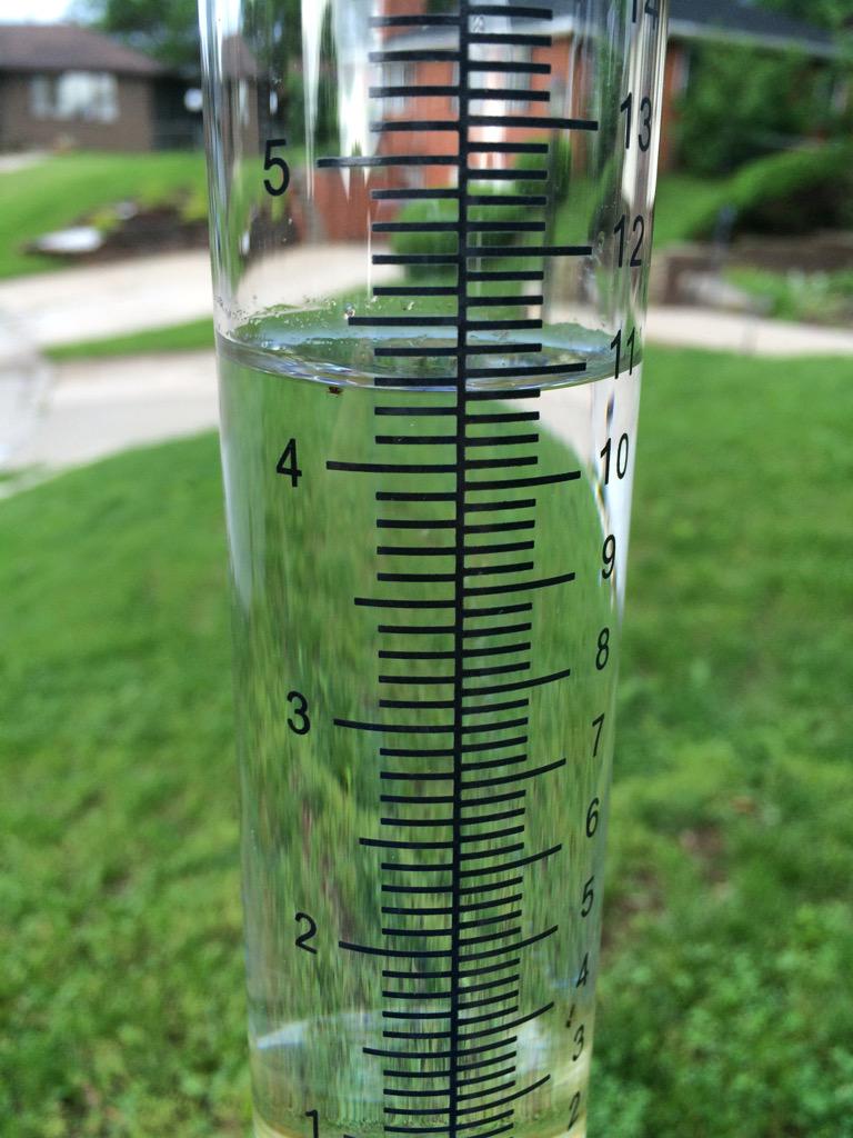 ezbeesolutions's tweet image. @kmbc @MattFlenerKMBC our 4.3 rain total from east side ST Joe #weatherbugbeth