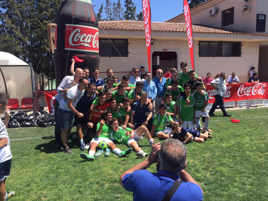 Campeones de la copa Coca-Cola, gracias a todos, gracias a nuestro patrocinador Inside!!!!