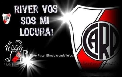 ElMasGrannde's tweet photo. #RiverPlate vos sos mi locura. http://t.co/GljlKqvrdE