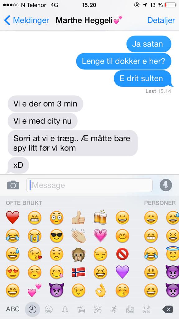 SolveigHeggeli's tweet photo. Vet du har vært ute når....... http://t.co/rAXwP7mKKn
