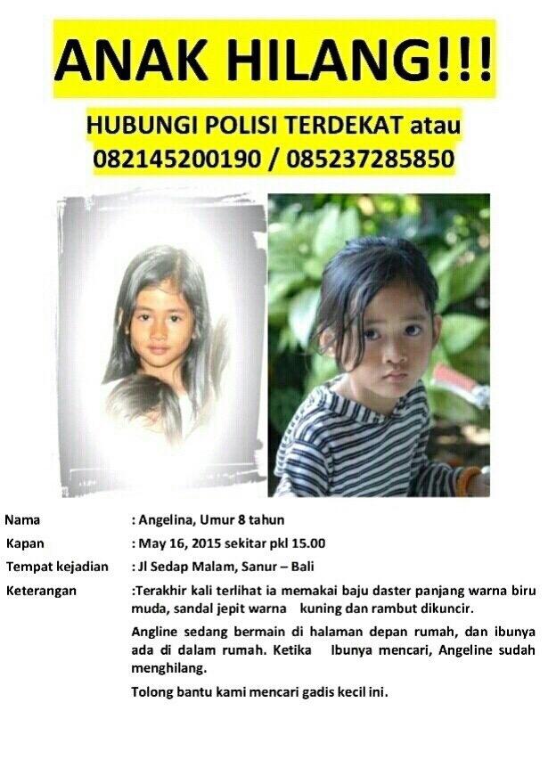 delialphi's tweet image. RT @rommyadams: Mohon retweet, semoga cepat ketemu gadis kecil ini.