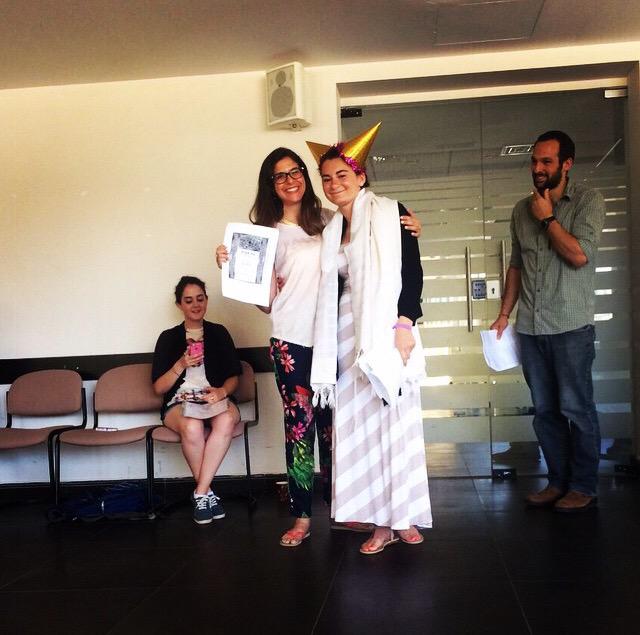 shorashim's tweet photo. Great Shabbat filled w/ Bar/Bat Mitzvah celebrations, yoga, & relaxation! #Taglit #Shorashim #Bus528 #Bus572 #Bus506 http://t.co/F1B48NCi5g