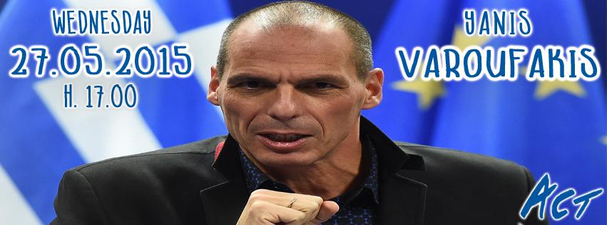 ACTbocconi's tweet photo. #ACTBocconi presents:
"The future of the Eurozone" with @yanisvaroufakis
-Wednesday, 27th May-
#GrexitOrNotGrexit http://t.co/gKFtE56aHG