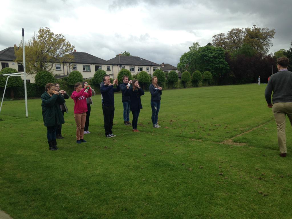 TheRCBS's tweet photo. A great morning rehearsal topped off by delicious BBQ and a marching lesson!😝😝 http://t.co/o5FIa2g6Mi