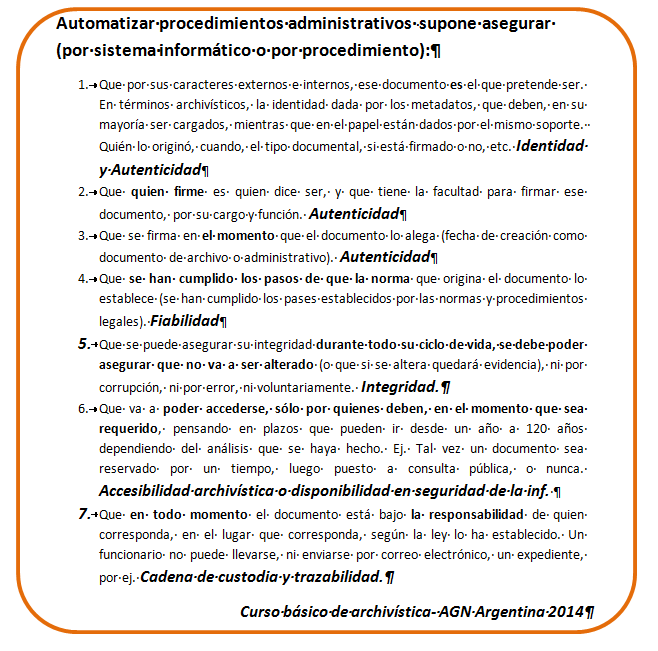 Marce_I_P's tweet photo. Propiedades y características de los procedimientos administrativos electrónicos.#edocumento @AGNArgentina http://t.co/O9q7PEZejr