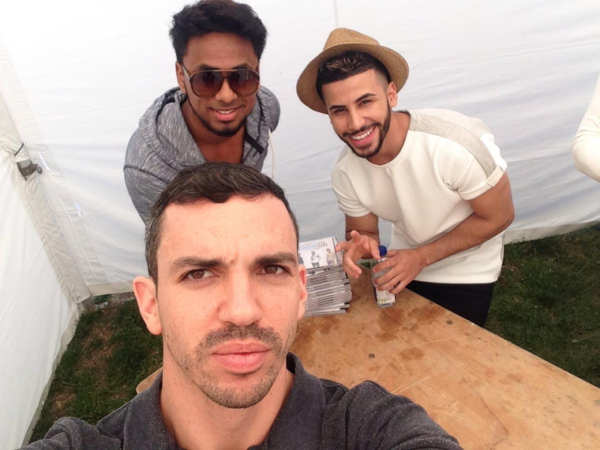 harpendenstudio's tweet photo. Backstage in victoria park with @omgAdamSaleh @SheiikhAkbaar @Naz_Promotions http://t.co/7hAH6J7XMI