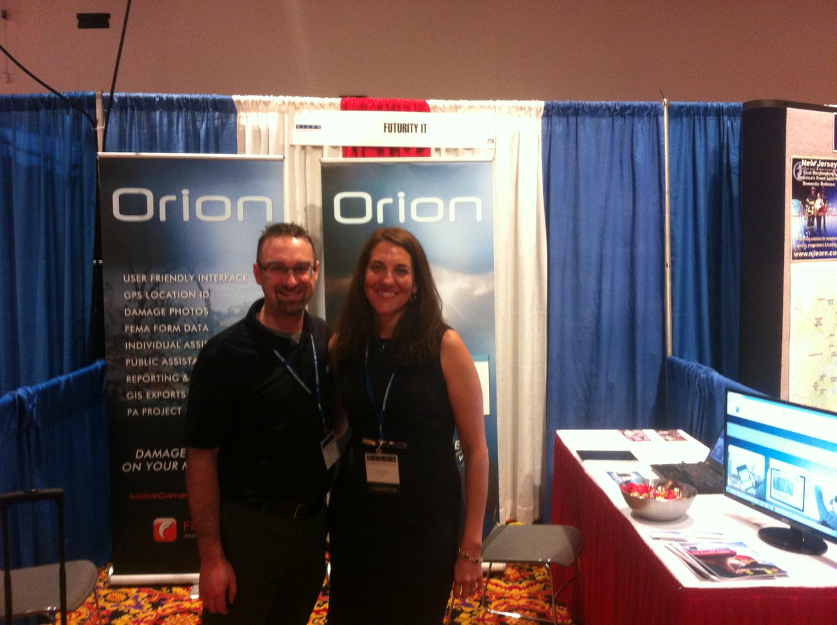 OrionProtected's tweet image. Orion was at the New Jersey Emergency Manager's Conference last week!