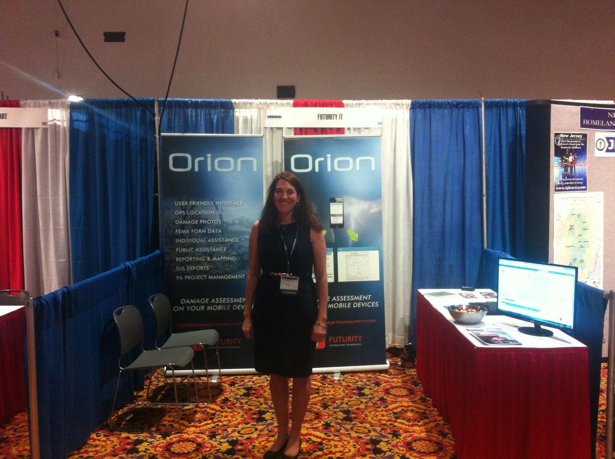 OrionProtected's tweet image. Orion was at the New Jersey Emergency Manager's Conference last week!