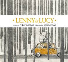 SusanConfused's tweet image. Love this cover art by #ErinEStead can't wait to read #Lenny&amp;amp;Lucy @MacKidsBooks