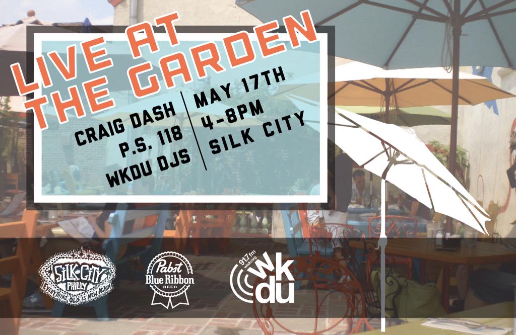 We're DJing outside at <a href="/SilkCityDiner/">Silk City Diner</a> from 4-8 today...come get your tan on! <a href="/therealjansen/">Jansen Scott</a> <a href="/pupsNpotions/">sir shannen m. gaffney</a>