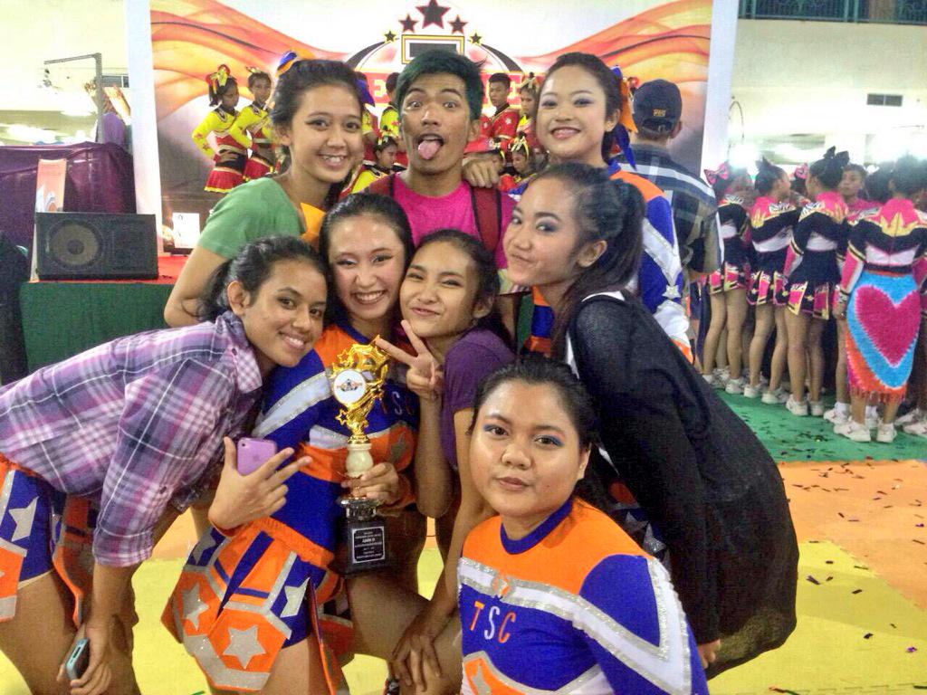 congratulations <a href="/TSC_Blade/">TSC Official</a> kalian dapet awards 3rd Place Event The A Team Cheerleading Competition 2015 selamat ya👏🙋