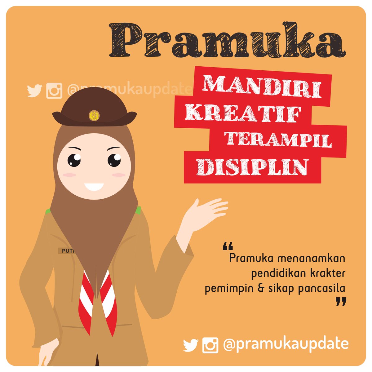 Gambar Lucu Kartun Pramuka Pos DP BBM