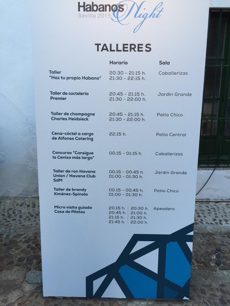 MarceGamezLl's tweet photo. Habanos Night 2015 en Sevilla. Fantástico con Trinidad Vigía y Montecristo 80 Aniversario. http://t.co/ZL9gE4REFr