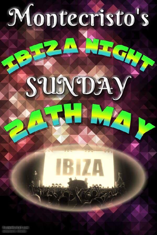 #montecristos #ibizanight #BankHolidaySpecial #whitefield