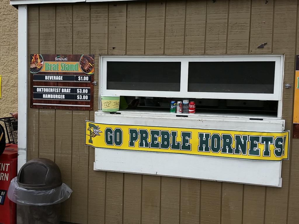TechArchDoc's tweet image. Stop by Festival Foods East brat barn today from 10 - 5 and help support Preble soccer @PrebleSoccer Go Hornets!