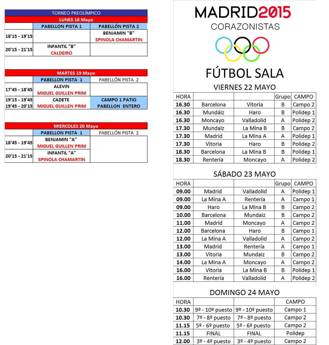 CORAZONISTAS FUTSAL tweet media