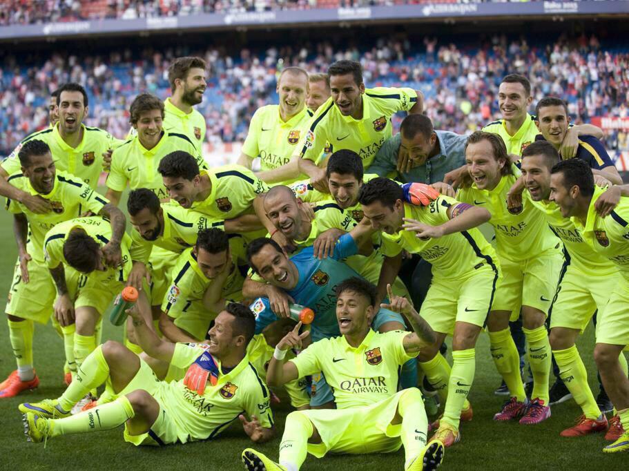 MarcBartra's tweet photo. Si si si la liga ya esta aquí!!! Si si si la lliga ja és aqui!!

CAMPEONES!!!!! CAMPIONS!!!!! 🔵🔴

Visca el BARÇA!!! 🏆 http://t.co/Kvgfymtjv6