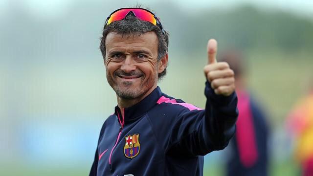 MoaiadAbdullah's tweet photo. ١٩ هدف 
عدد الاهداف التي دخلت مرمى برشلونه في الليغا 👏🏽👏🏽👏🏽. 
هنا تظهر لمسة المدرب 
برافو انريكي. http://t.co/gyX3HxYNBl