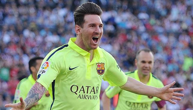 14Mundial's tweet photo. ¡El Barça, campeón de Liga 2014/15! Un gol de Messi hunde al Atleti y corona a los culés http://t.co/ehjLonx1TC #… http://t.co/jQPOEqPxcP