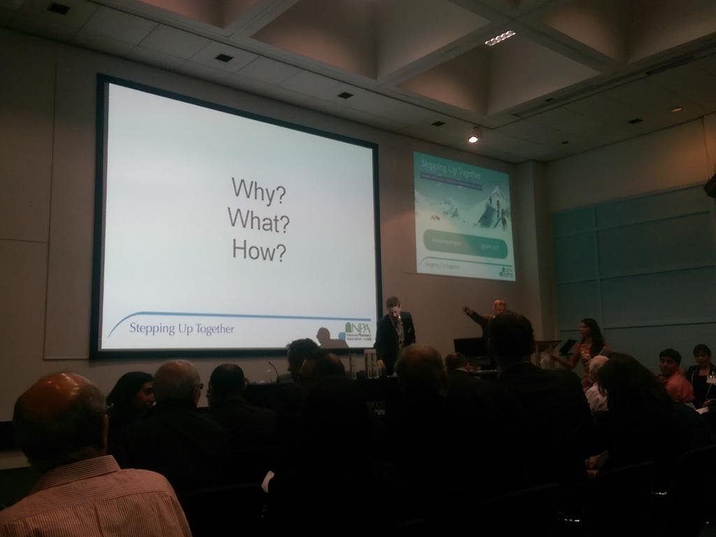 sanjaypganvir's tweet photo. Fab conference, lots to think about & action #npasteppingup http://t.co/1QE6SJExHy