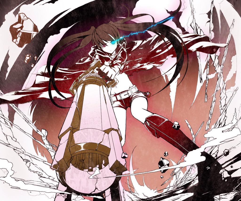 DatBadassBRS's tweet image. @PirateKing_3D2Y [Her gun appeared as she shot at the thing that was floating in the air and causing explosions]