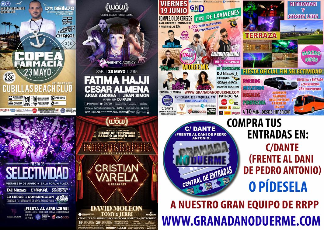 Compra todas tus entradas en @centralGND  o pídesela a tu rrpp favorito!! Lets go!💱🎉🙌