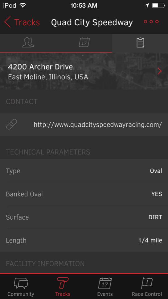 Tracks_United's tweet photo. @QCSpeedwayKSP Fans, check out @Tracktivity Free on iOS and Android! Download now for important track information! http://t.co/l9M9ekfjoa