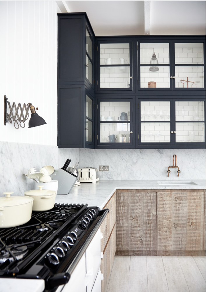 Industrial inspired kitchen remodel in London