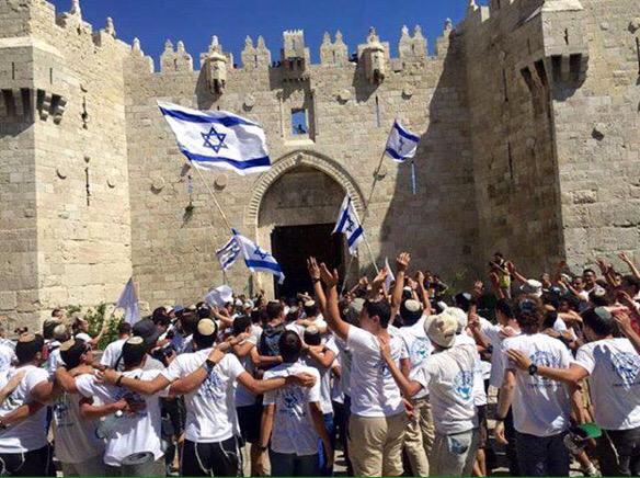 iFalasteen's tweet photo. Thousand of Zionist trying to storm masjed AlAqsa now and occupation arresting Palestine by the gates #Palestine http://t.co/frBsjqiIGx